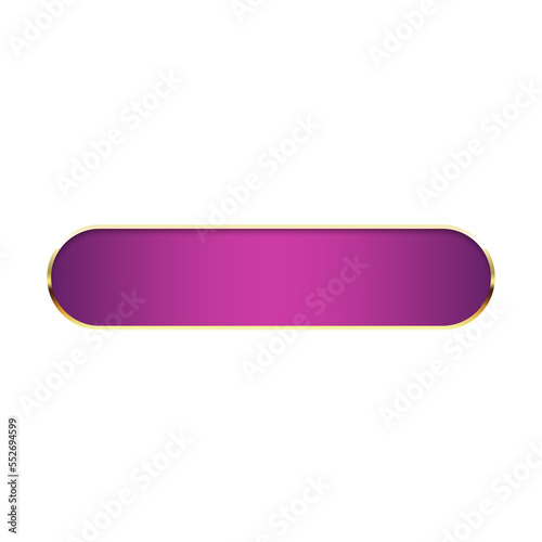 Free Download purple banner bar and flag gold rim - GFXLoad