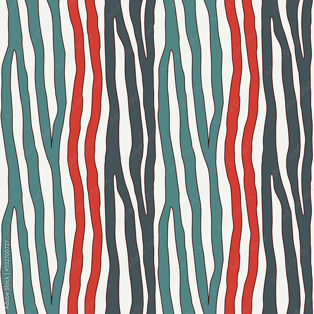 Vertical striped seamless pattern. Freehand surface print. Organic, natural camouflage texture. Handdrawn background Vertical striped seamless pattern. Freehand surface print. Organic, natural camouflage texture. Handdrawn background