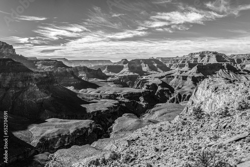 Scenic view on the Grand Canyon from South Kaibab Trail, Arizona