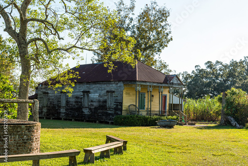Scenic historic Laura Plantation in Louisiana photo