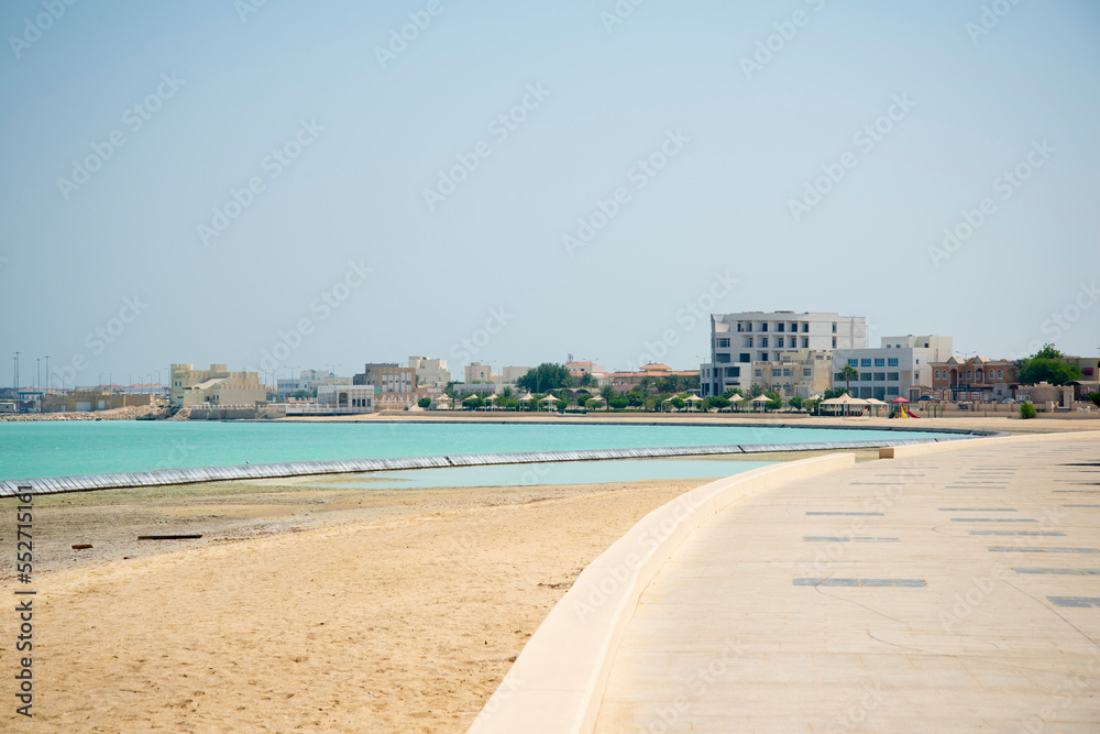 Beach on Persian Gulf - Qatar