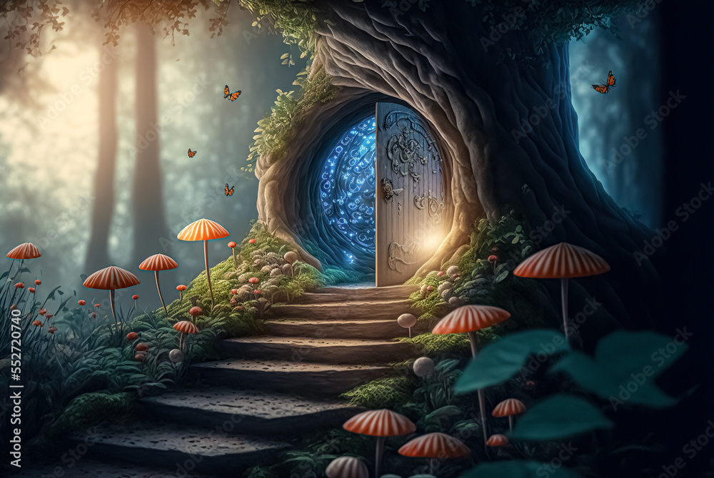 Enchanted Forest: A Magical and Mystical Wonderland | Art Print