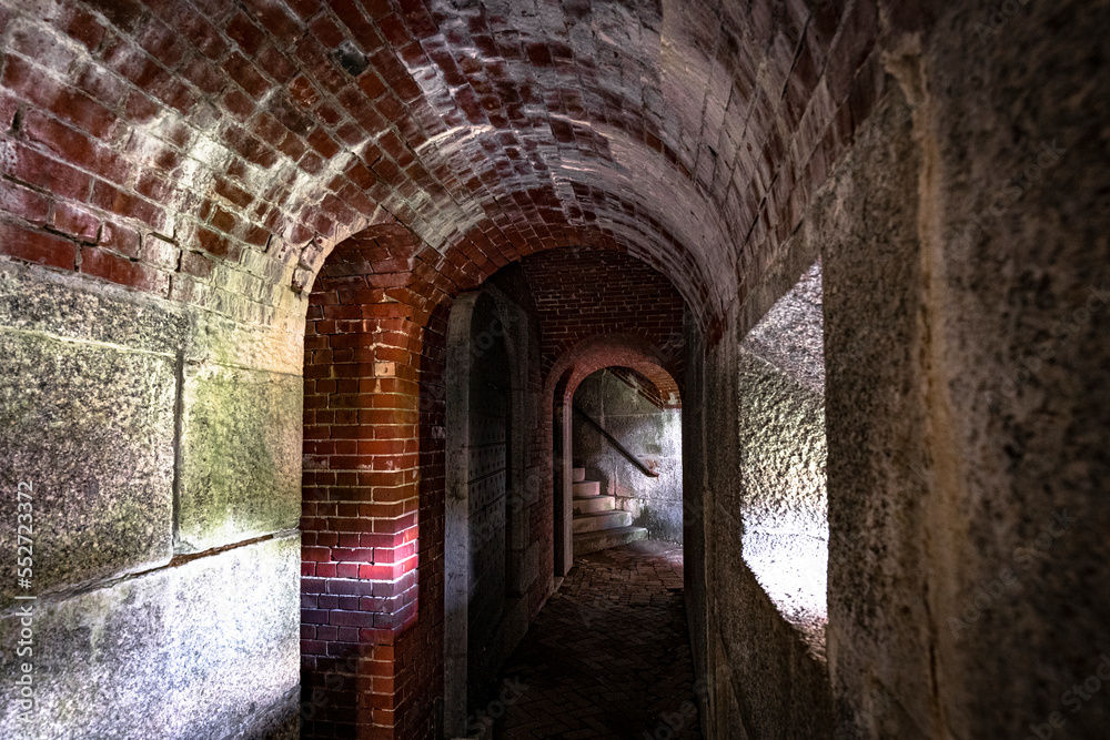 Obraz premium Brick Stairway