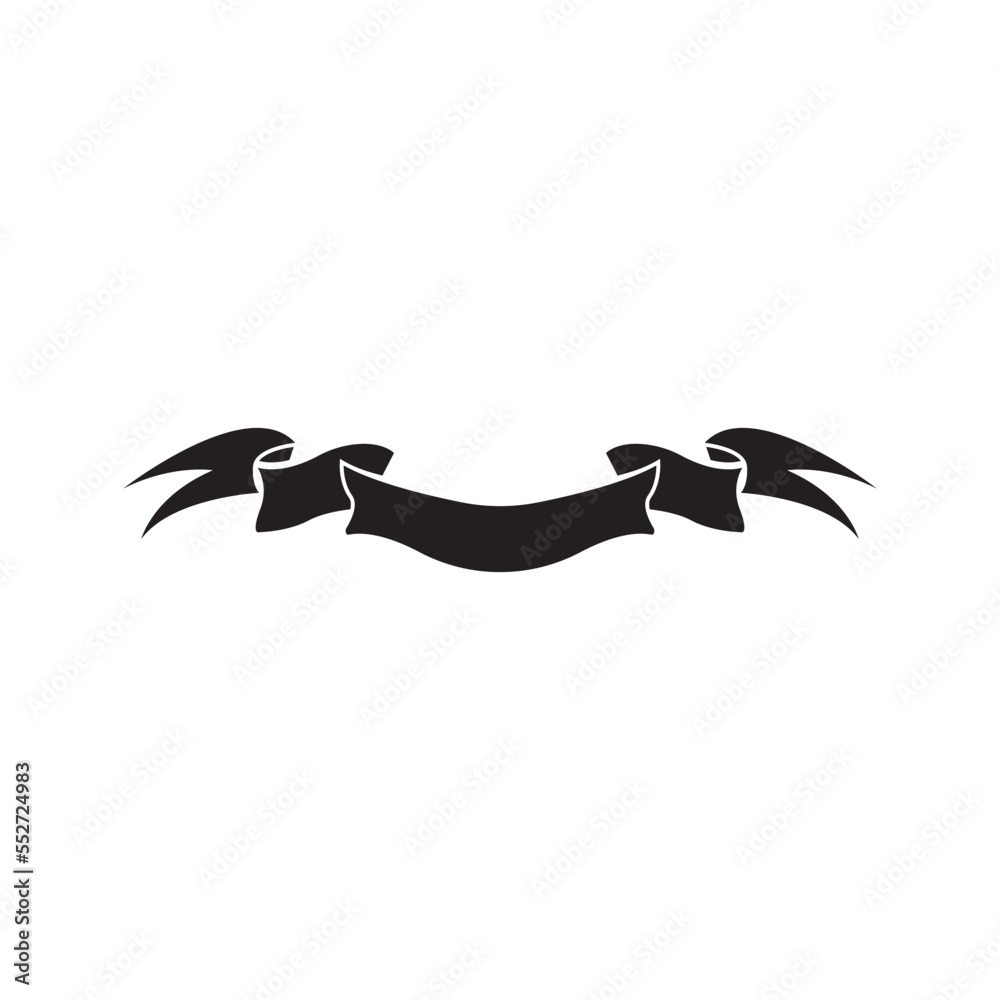 ribbon icon vector illustration logo design ribbon icon vector illustration logo design