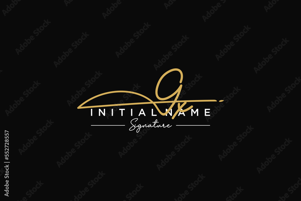 Initial GX signature logo template vector. Hand drawn Calligraphy lettering Vector illustration.
Initial GX signature logo template vector. Hand drawn Calligraphy lettering Vector illustration.