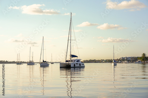 Boats in the harbor