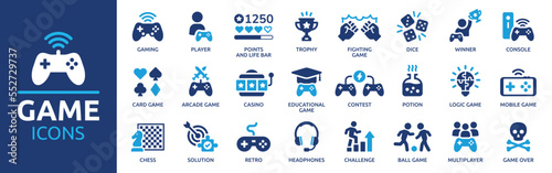 Tela Game icon set
