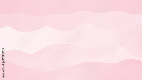 Abstract pink watercolor background for your design, watercolor background concept, vector. © BoszyArtis