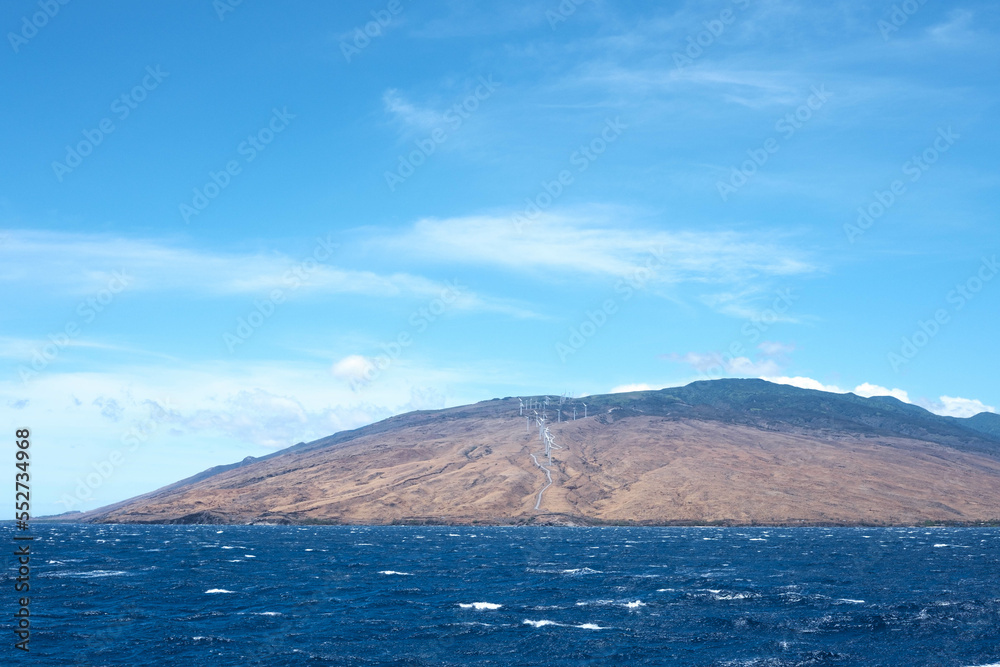 Maui from the ocean Maui from the ocean