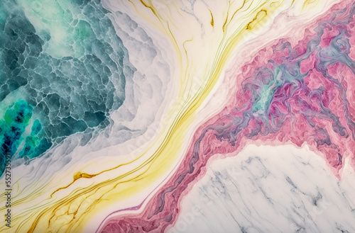 Wallpaper Mural Swirls of multi color marble . Liquid marble texture. Fluid art. abstract waves skin wall luxurious art ideas. Generative AI Torontodigital.ca