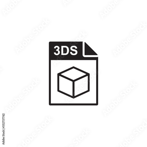 3ds file icon , document icon