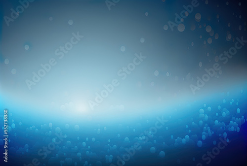 abstract blue background hazy backdrop with a blue gradient. Generative AI