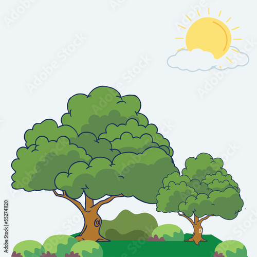 illustration of a tree
