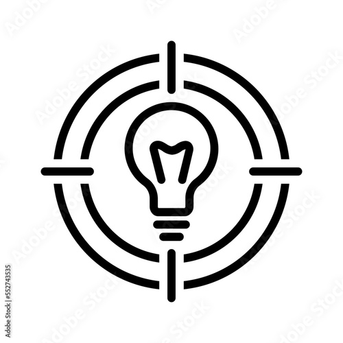 Black icon for Relevant