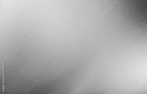 Abstract black and white color background with gradient and grain effect Digital noise Texture wallpaper