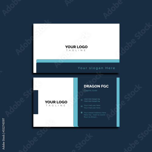 Business Card Design Tamplate Print Ready