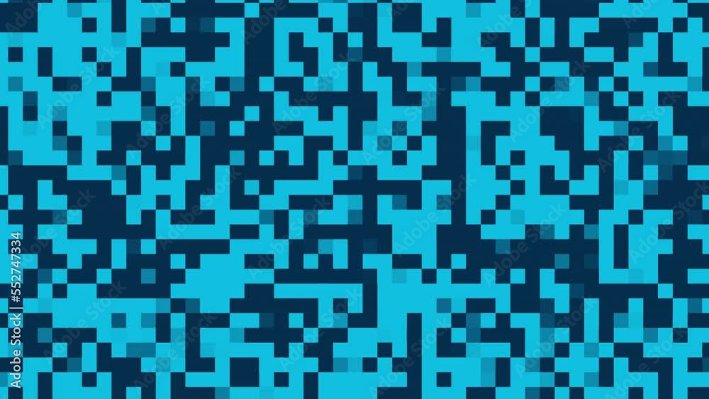 abstract blue square pixels motion background abstract blue square pixels motion background