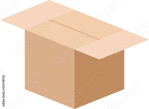 Carton box icon.
