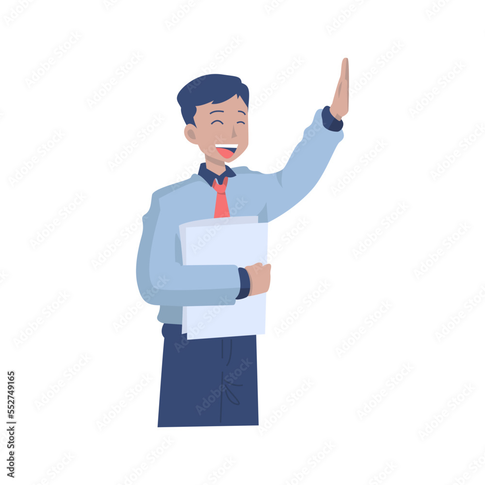Illustration graphic of business character. Perfect for banner, social media, etc. Illustration graphic of business character. Perfect for banner, social media, etc.