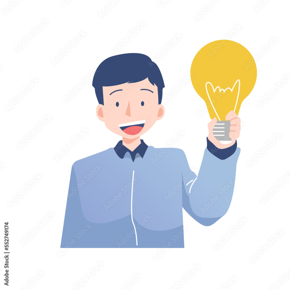 Illustration graphic of business character. Perfect for banner, social media, etc. Illustration graphic of business character. Perfect for banner, social media, etc.