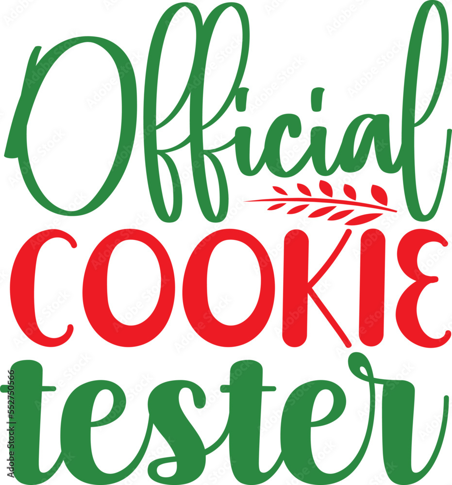 Fototapeta premium Christmas SVG design cut file