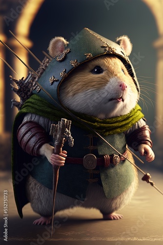 Illustration of Hamster Medieval, of Kings and Queen