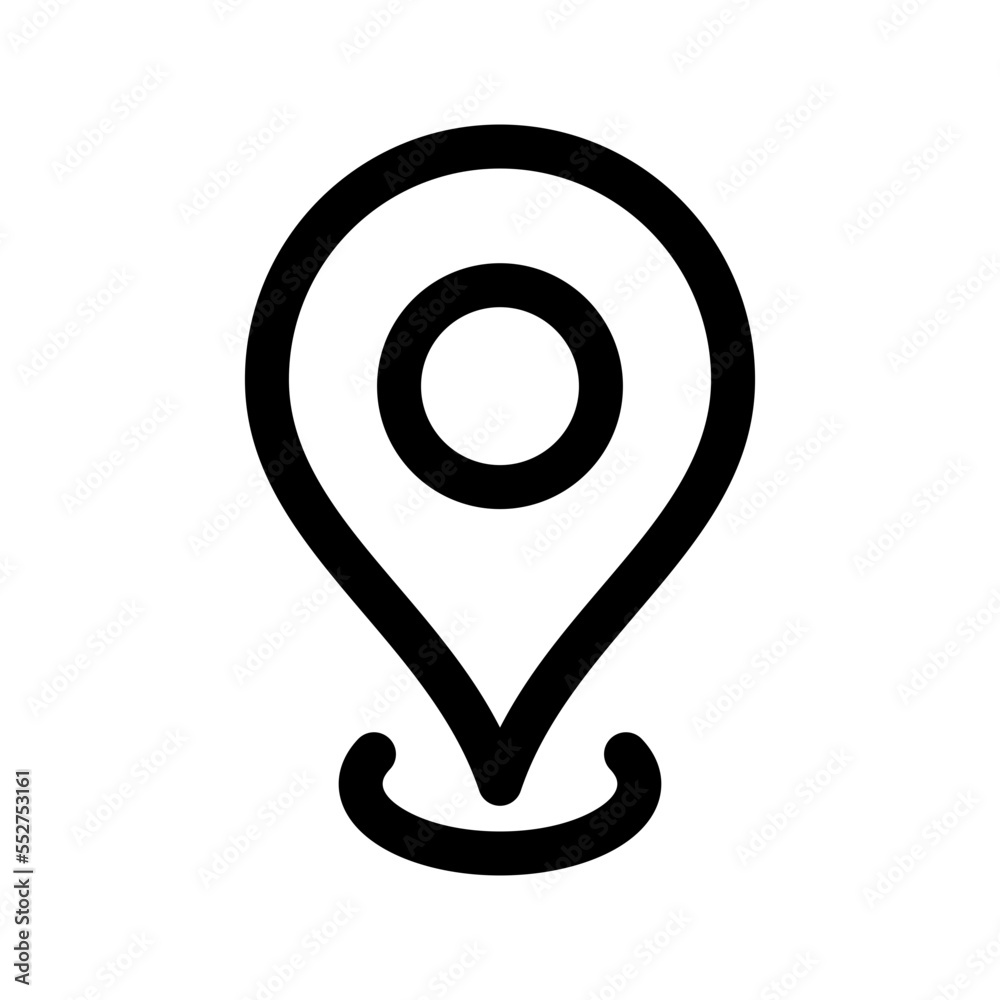 Location Icon Vector Symbol Design Illustration Location Icon Vector Symbol Design Illustration