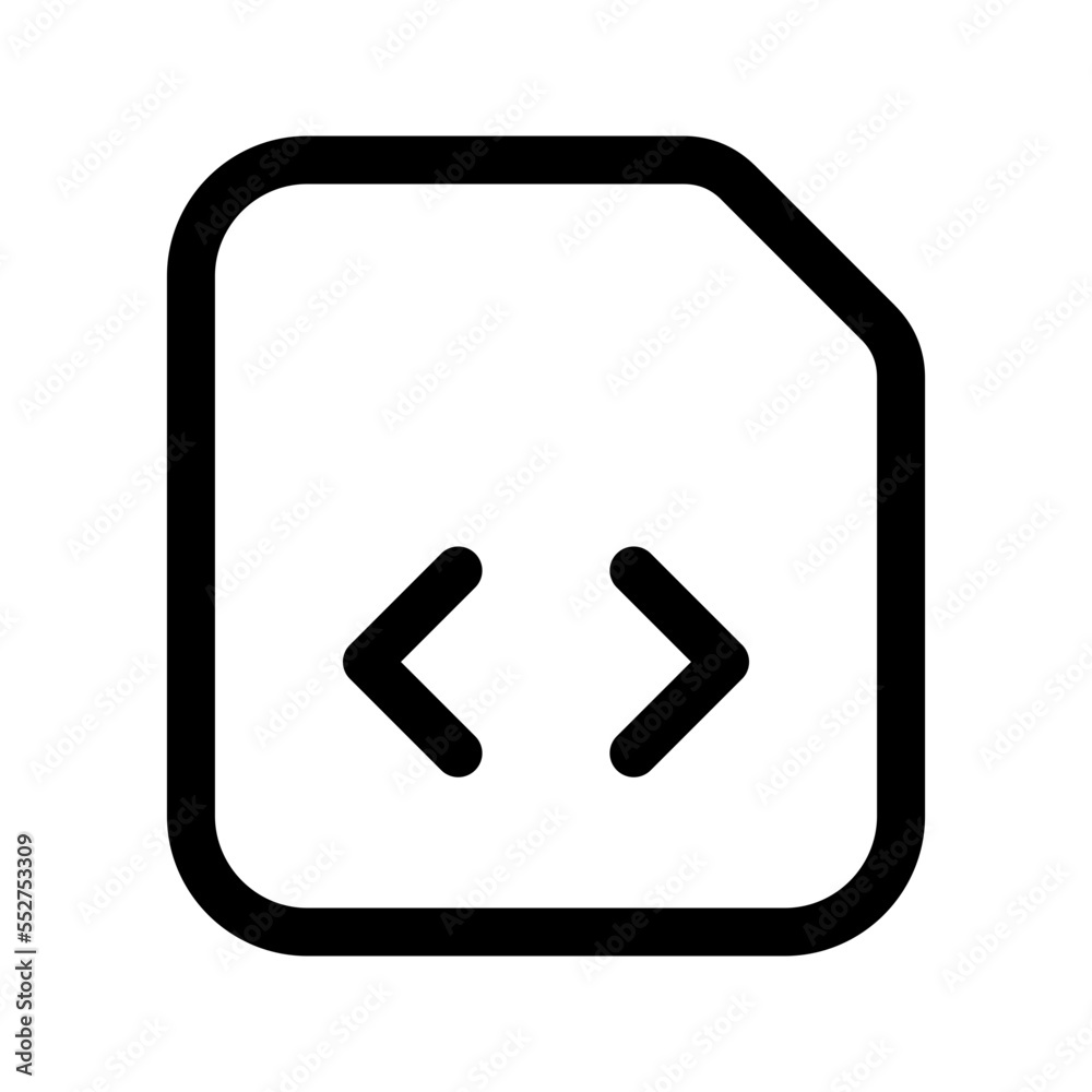 Coding Icon Vector Symbol Design Illustration Coding Icon Vector Symbol Design Illustration