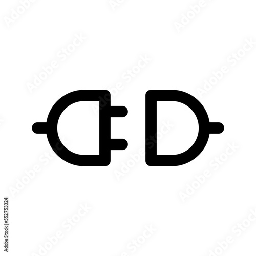 Plug Icon Vector Symbol Design Illustration