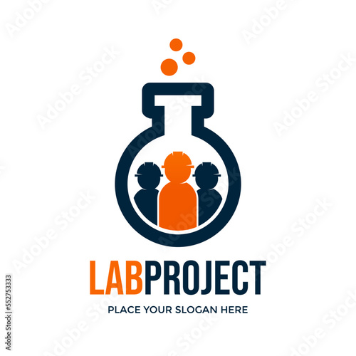 Lab Project Logo Vector