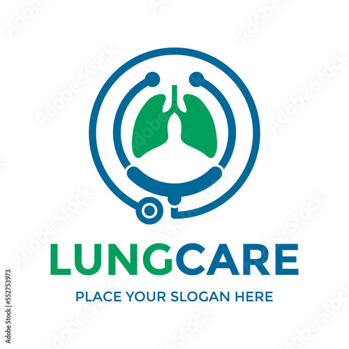 Lung Care Logo Vector