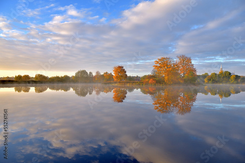 landscape with lake
