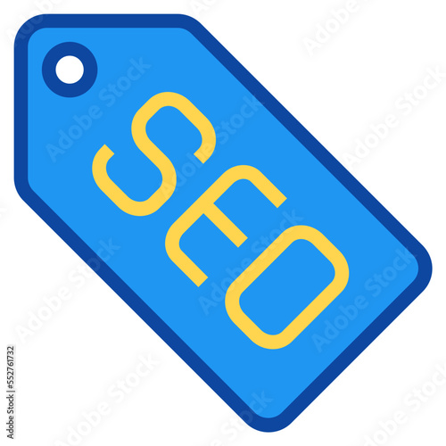 tag two tone icon