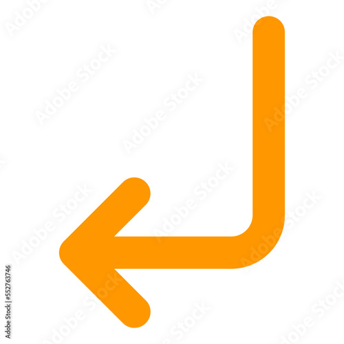 enter flat icon