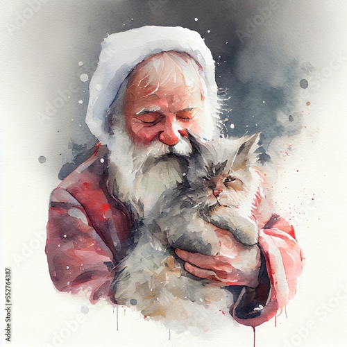 Santa Claus, AI creation