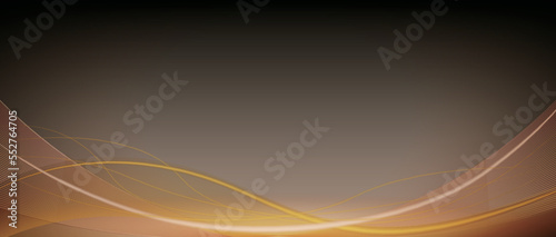 Golden lines abstract background 