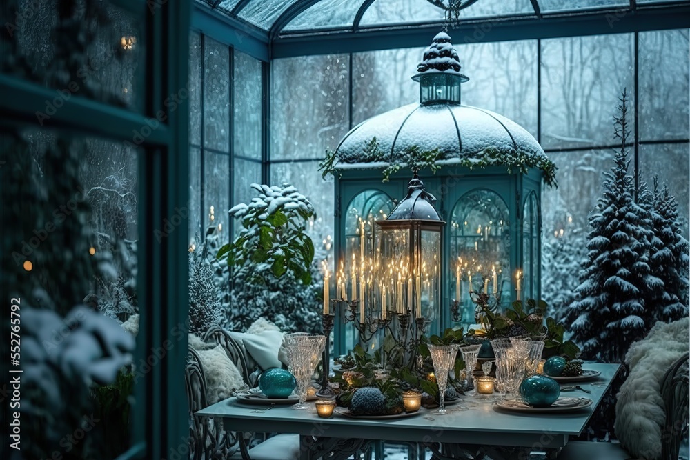 Obraz premium Interior garden