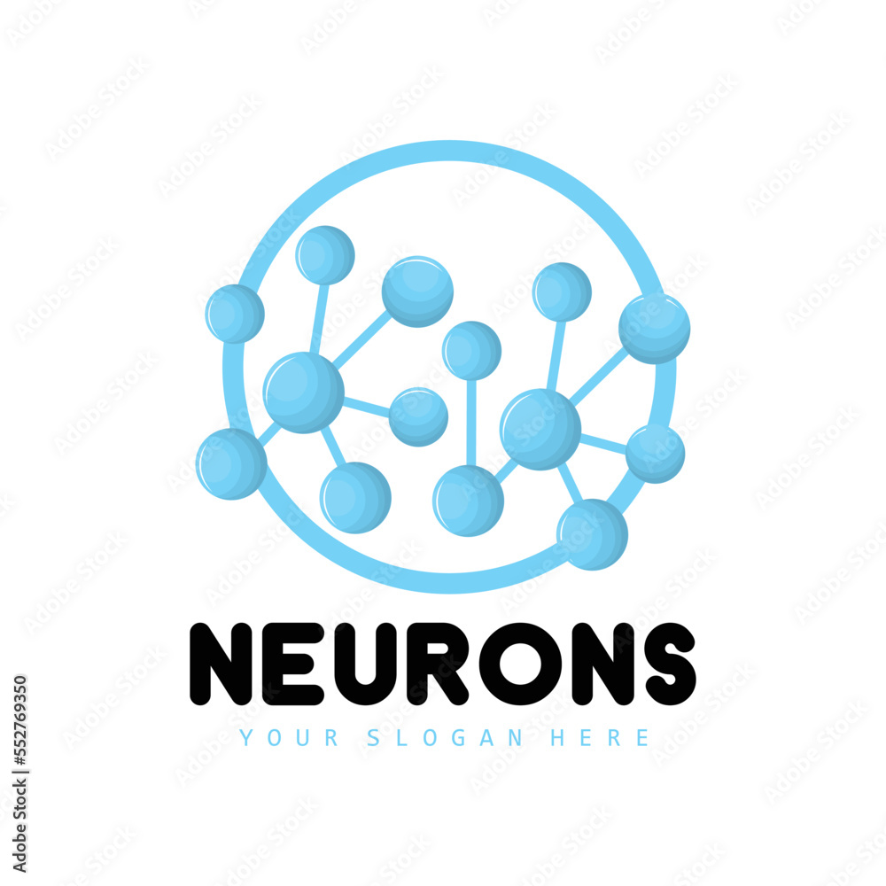 Neuron Logo, Molecule Logo Design, Vector AND, Template Illustration Neuron Logo, Molecule Logo Design, Vector AND, Template Illustration