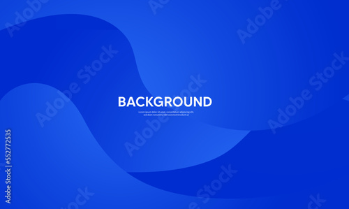 Abstract Blue background with waves
