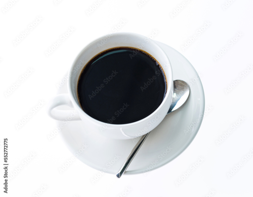 Cup of coffee isolated on white background Cup of coffee isolated on white background