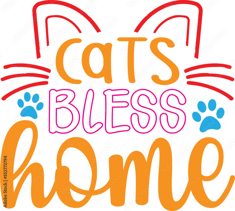 cat svg design vector file cat svg design vector file