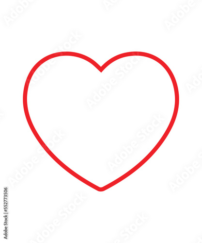 Baby for Love Vector Clip art Design , or Heart Vector heart illustration.Red heart design icon flat.Modern flat valentine love sign.symbol for web site desig