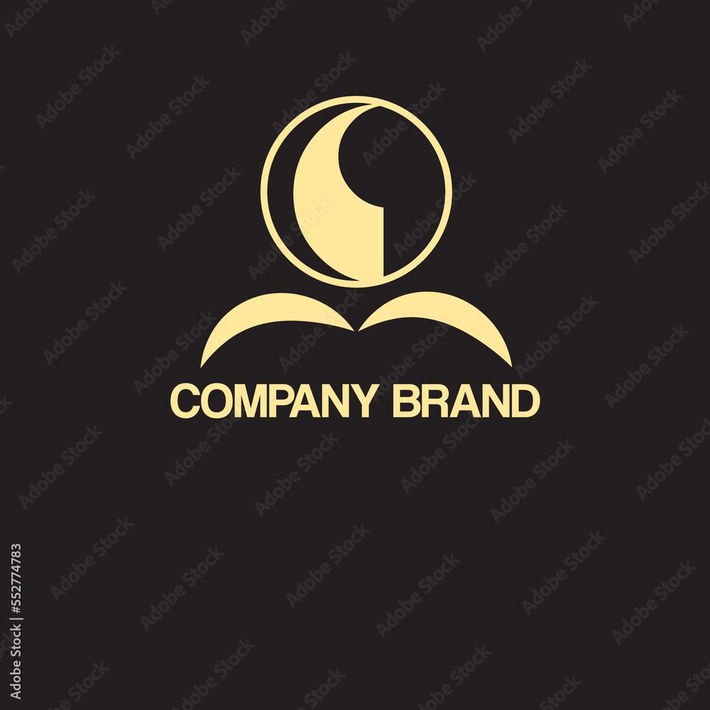 business logo design.  letter logo. one letter logo.