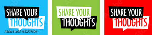 Share your thoughts