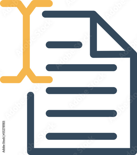 Write Content Vector Icon
