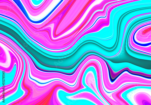 Fototapeta Naklejka Na Ścianę i Meble -  pink ,red,purple and blue  color  abstract marble effect background