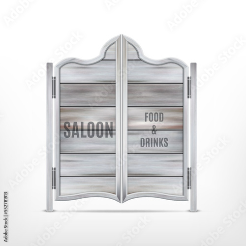 Western saloon door