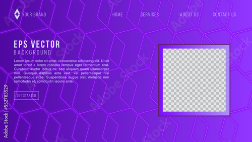 Blue Gradient Pattern Web Design Abstract Background EPS 10 Vector For Website, Landing Page, Home Page, Web Page