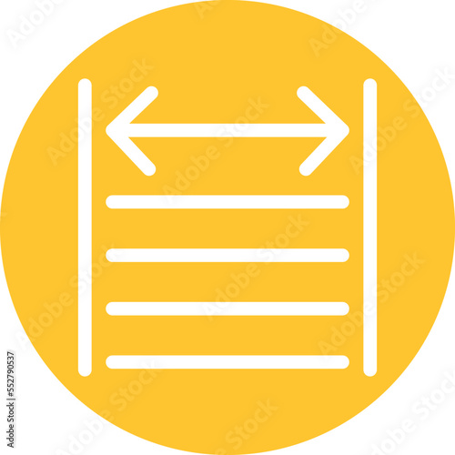 Text Align Vector Icon

