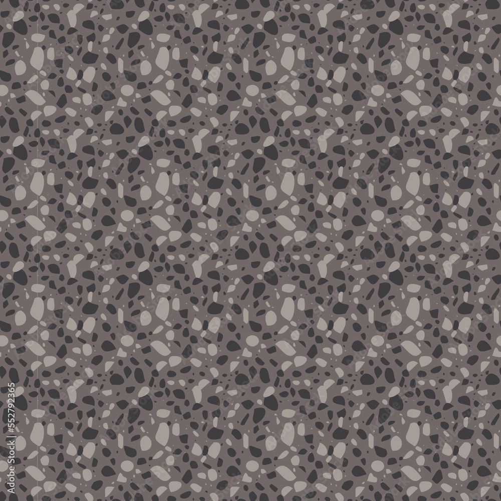 Fototapeta premium Terrazzo italian floor seamless pattern
